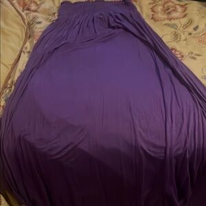 Elegant Purple Skirt